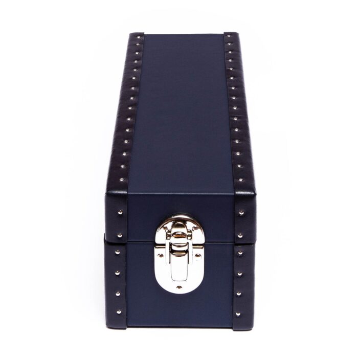 rapport 2 piece watch box kensington blue l320 2.0 Watch Winders, Watch Boxes & Watch Safes Rapport 2 Piece Watch Box Kensington Navy Blue L320