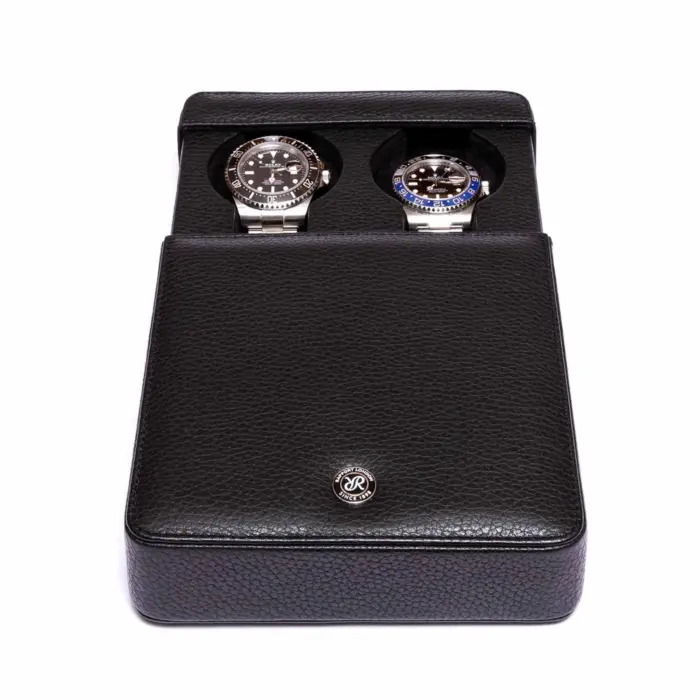 rapport 2 piece watch slipcase berkeley black d170 Watch Winders, Watch Boxes & Watch Safes Rapport 2 Piece Watch Slipcase Berkeley Black D170