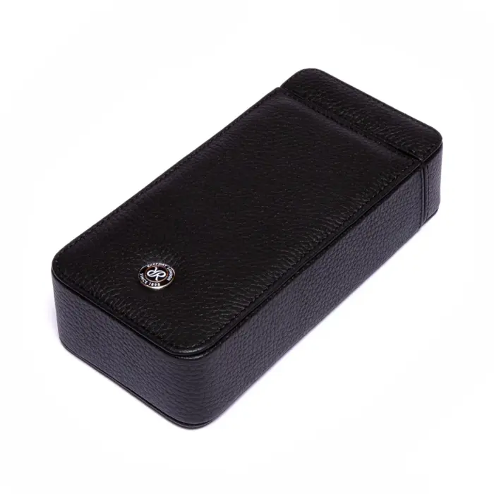 rapport single watch slipcase berkeley black d160 02 Watch Winders, Watch Boxes & Watch Safes Rapport Single Watch Slipcase Berkeley Black D160