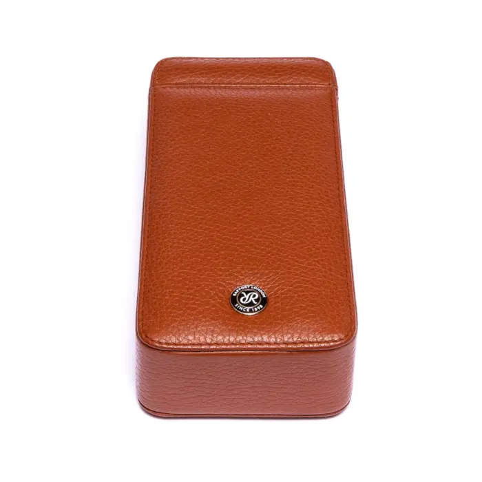 rapport single watch slipcase berkeley brown tan d161 02 Watch Winders, Watch Boxes & Watch Safes Rapport Single Watch Slipcase Berkeley Brown Tan D161