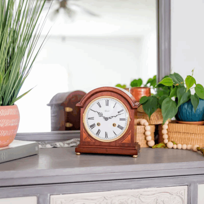 hermle mantel clock liberty 22857n90130 01 Watch Winders, Watch Boxes & Watch Safes Hermle Mantel Clock Liberty 22857N90130