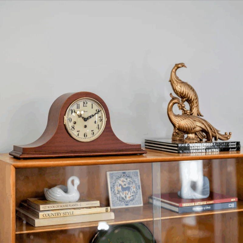 hermle mantel clock mechanical sweet briar cherry 21135n90340 01 Watch Winders, Watch Boxes & Watch Safes Watch Winders, Watch Boxes & Watch Safes