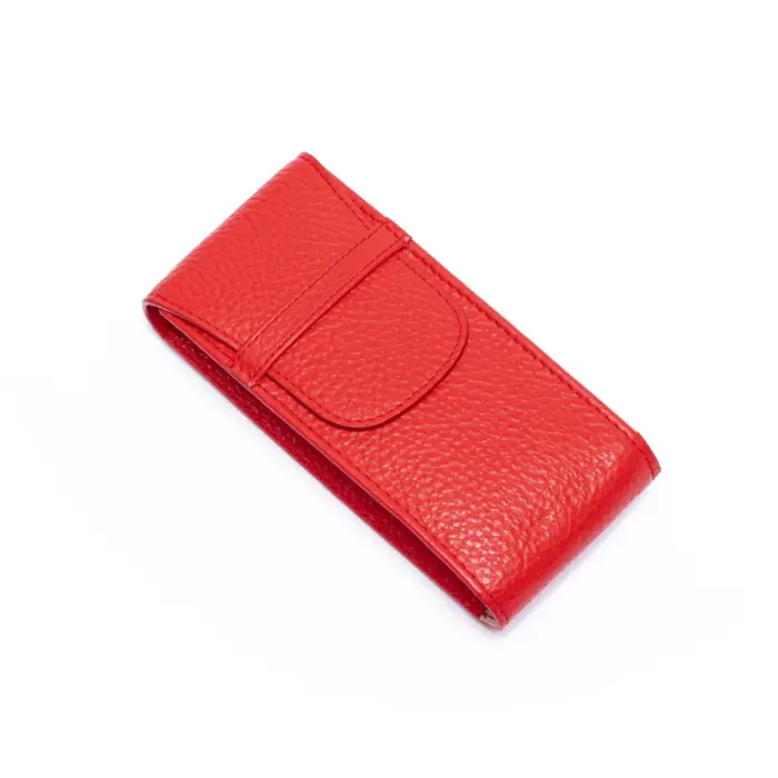 rapport single watch pouch portobello red 00 Watch Winders, Watch Boxes & Watch Safes Rapport Single Watch Pouch Portobello Red