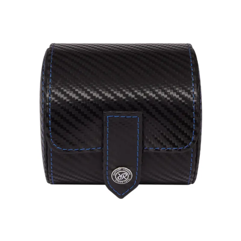 rapport single watch roll carbon black Watch Winders, Watch Boxes & Watch Safes Watch Winders, Watch Boxes & Watch Safes
