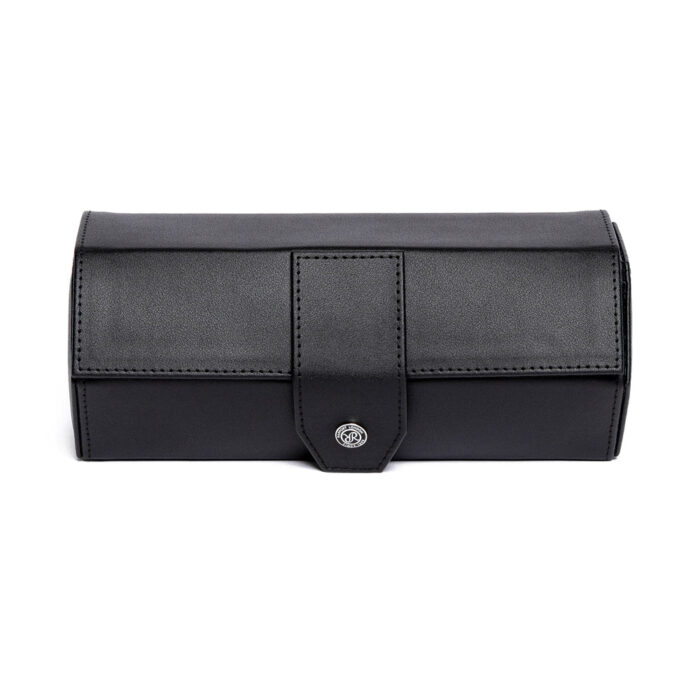 rapport three watch roll vantage black Watch Winders, Watch Boxes & Watch Safes Rapport Three Watch Roll Vantage Black