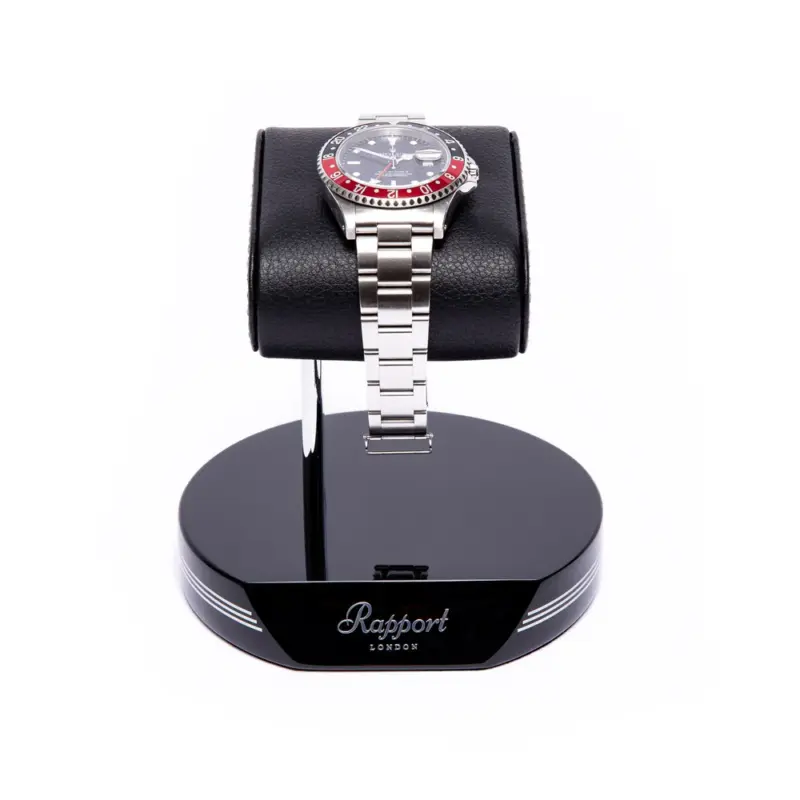 rapport watch stand formula black silver Watch Winders, Watch Boxes & Watch Safes Watch Winders, Watch Boxes & Watch Safes