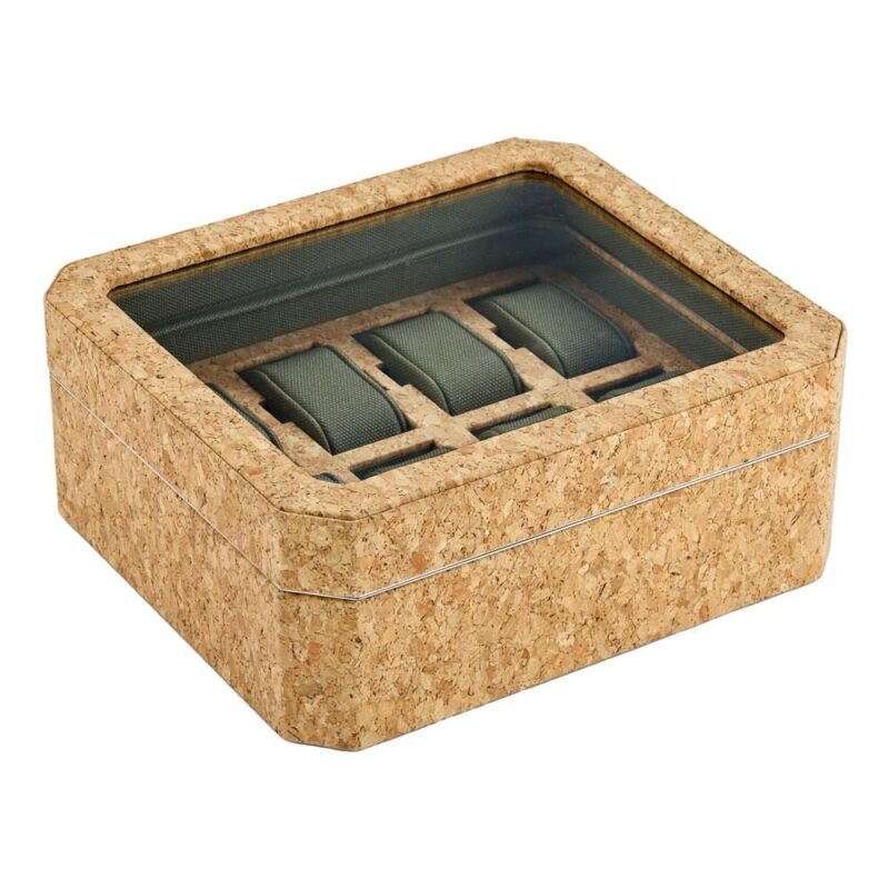 wolf 8 piece watch box cortica closed Watch Winders, Watch Boxes & Watch Safes Watch Winders, Watch Boxes & Watch Safes