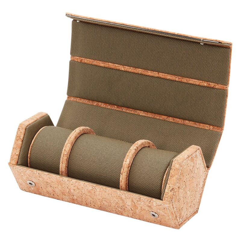 wolf cortica triple hexagon watch roll with capsule 03 Watch Winders, Watch Boxes & Watch Safes Watch Winders, Watch Boxes & Watch Safes
