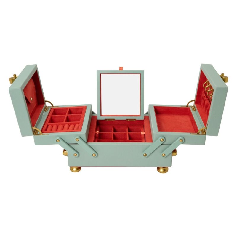 wolf jewelry box marla aaron baby everything box celadon 02 Watch Winders, Watch Boxes & Watch Safes WOLF Jewelry Box Marla Aaron Baby Everything Box Celadon