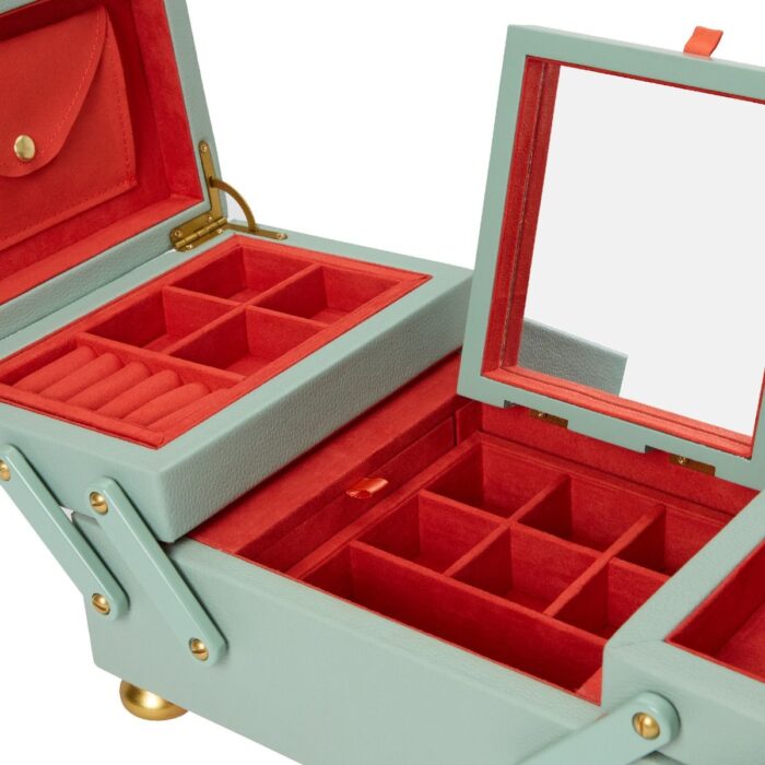 wolf jewelry box marla aaron baby everything box celadon 03 Watch Winders, Watch Boxes & Watch Safes WOLF Jewelry Box Marla Aaron Baby Everything Box Celadon