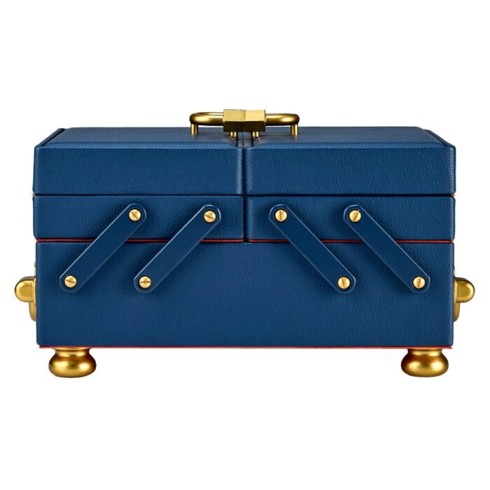 wolf jewelry box marla aaron baby everything box navy Watch Winders, Watch Boxes & Watch Safes WOLF Jewelry Box Marla Aaron Baby Everything Box Navy