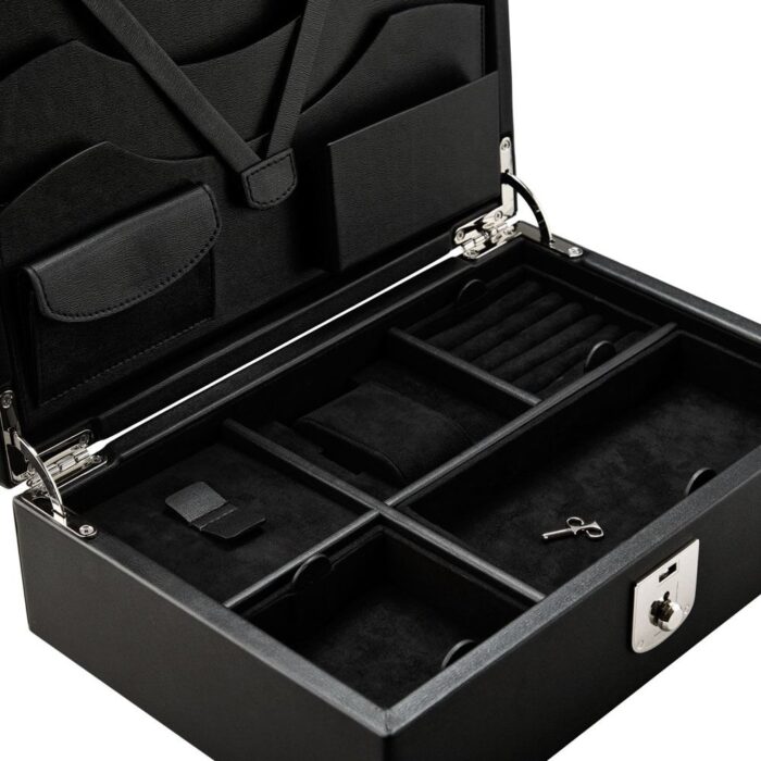 wolf philipp watch jewellery lifestyle box black 02 Watch Winders, Watch Boxes & Watch Safes WOLF Philipp Watch & Jewellery Lifestyle Box Black