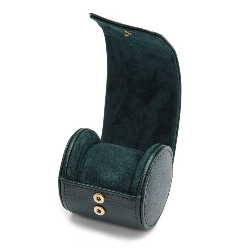 wolf single watch roll british racing green open Watch Winders, Watch Boxes & Watch Safes Watch Winders, Watch Boxes & Watch Safes