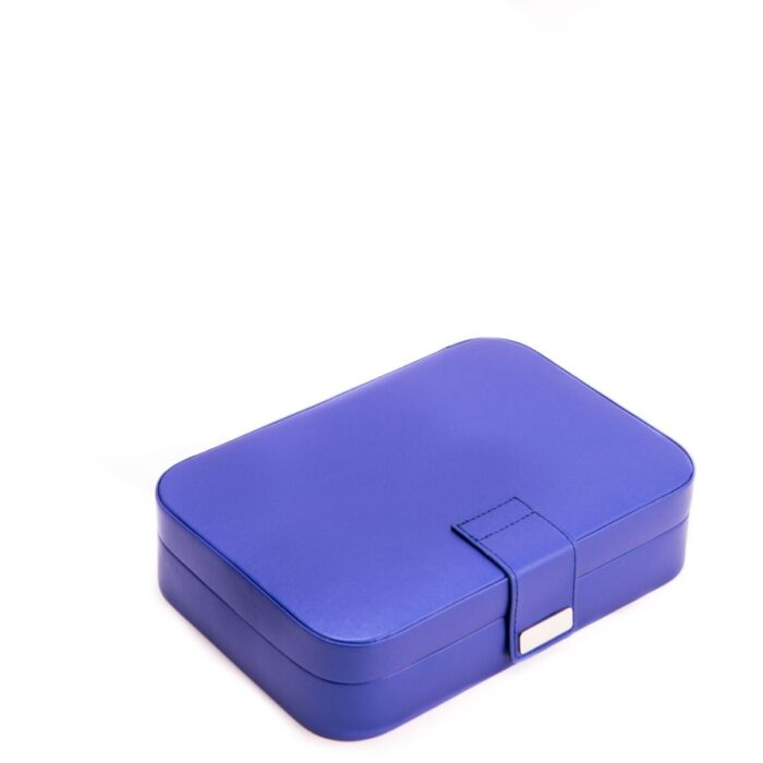 bey berk 24 section jewelry case josephine blue Watch Winders, Watch Boxes & Watch Safes Bey Berk 24 Section Jewelry Case Josephine Blue