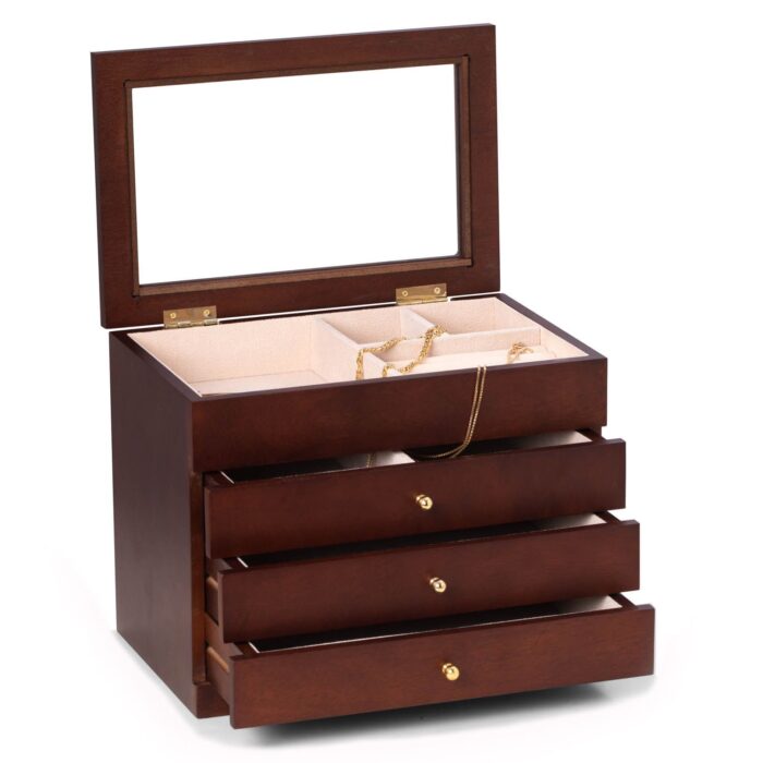 bey berk jewelry box harriet rosewood Watch Winders, Watch Boxes & Watch Safes Bey Berk Jewelry Box Harriet Rosewood
