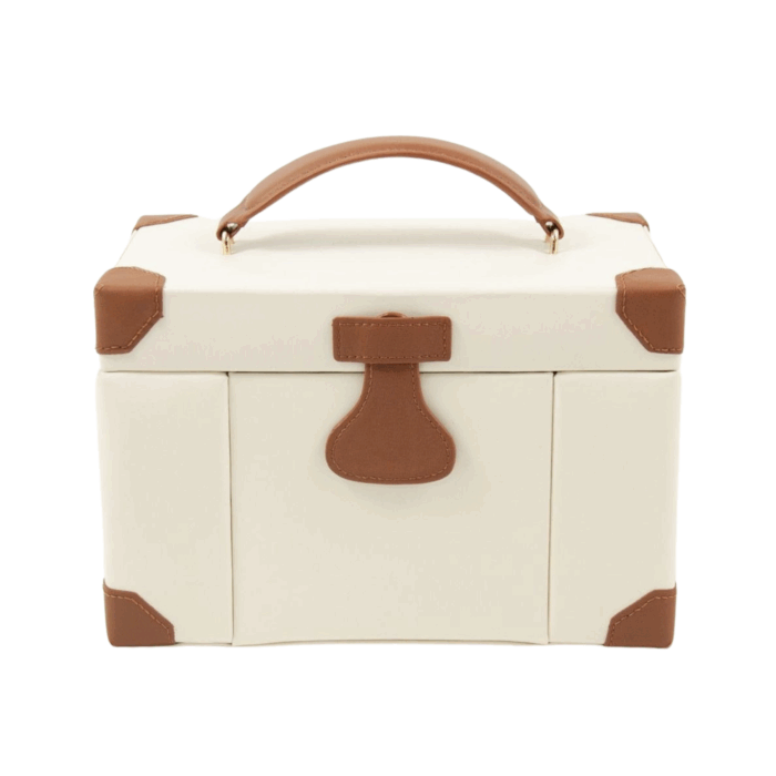 bey berk jewelry box ivory leather 0 Watch Winders, Watch Boxes & Watch Safes Bey Berk Jewelry Box Ivory Leather