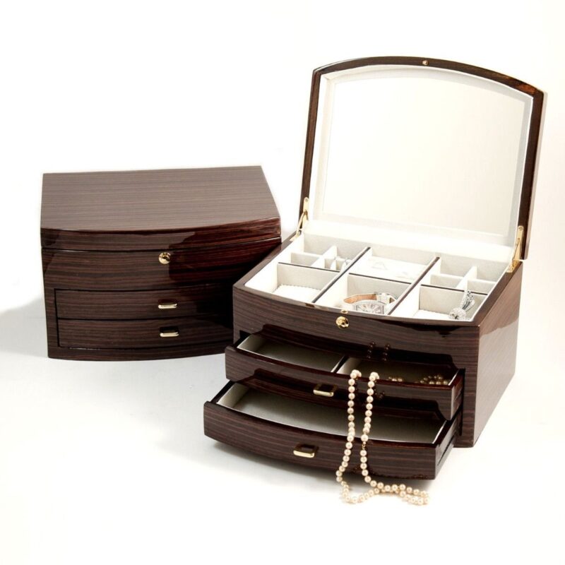 bey berk jewelry box lacquered ebony wood 00 Watch Winders, Watch Boxes & Watch Safes Watch Winders, Watch Boxes & Watch Safes