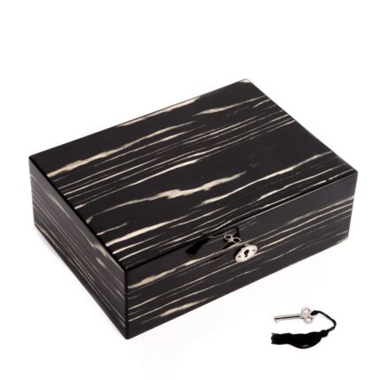 Bey Berk Jewelry Box Vanessa Ebony