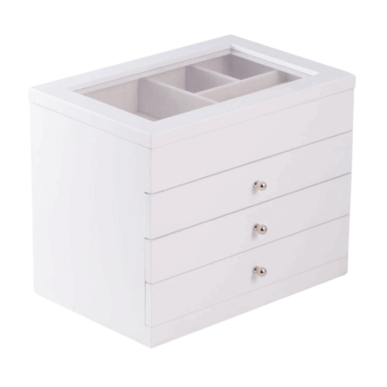 Bey Berk Multi-Level Jewelry Box Kelly