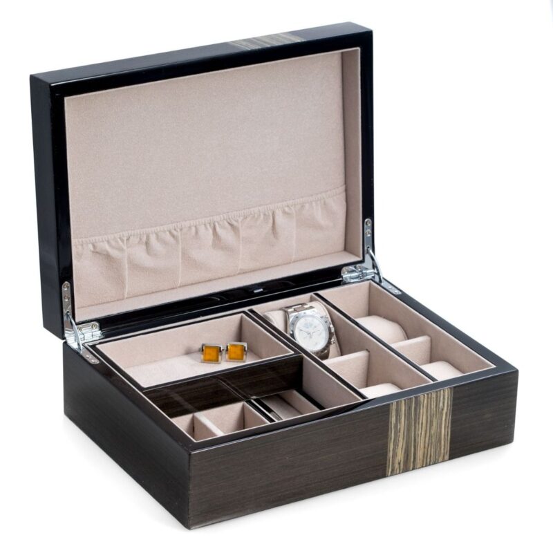 bey berk valet box jewelry box easton ash wood 000 Watch Winders, Watch Boxes & Watch Safes Bey Berk Valet Box Jewelry Box Easton Ash Wood