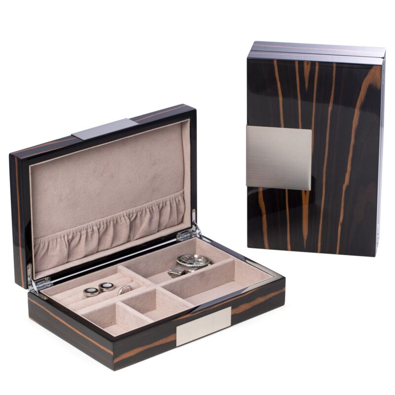 bey berk valet box jewelry box prince ebony 0 Watch Winders, Watch Boxes & Watch Safes Watch Winders, Watch Boxes & Watch Safes