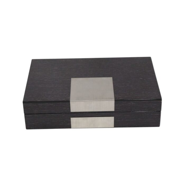 bey berk valet box jewelry box prince steel gray 000 Watch Winders, Watch Boxes & Watch Safes Bey Berk Valet Box Jewelry Box Prince Steel Gray