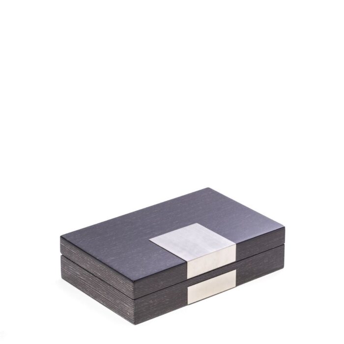 bey berk valet box jewelry box prince steel gray 0000 Watch Winders, Watch Boxes & Watch Safes Bey Berk Valet Box Jewelry Box Prince Steel Gray