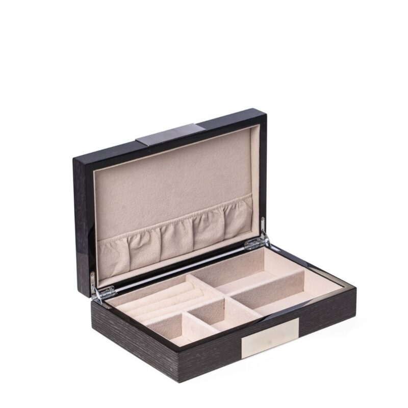 bey berk valet box jewelry box prince steel gray Watch Winders, Watch Boxes & Watch Safes Bey Berk Valet Box Jewelry Box Prince Steel Gray