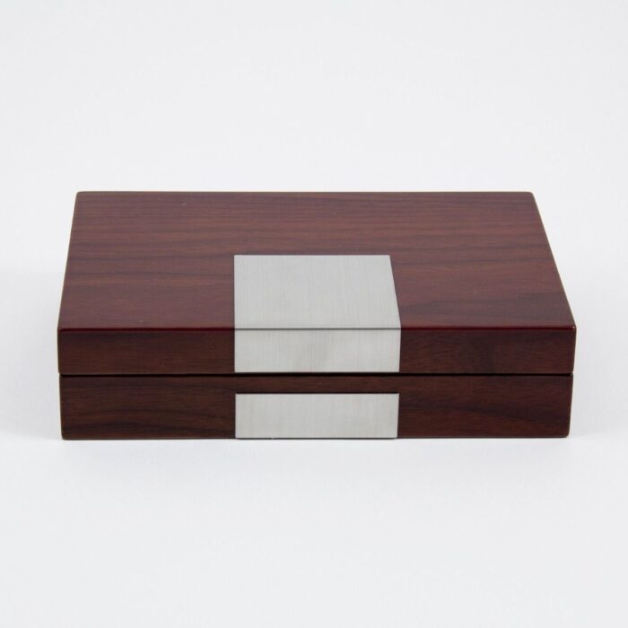 bey berk valet box jewelry box prince walnut brown 0000 Watch Winders, Watch Boxes & Watch Safes Bey Berk Valet Box Jewelry Box Prince Brown Walnut