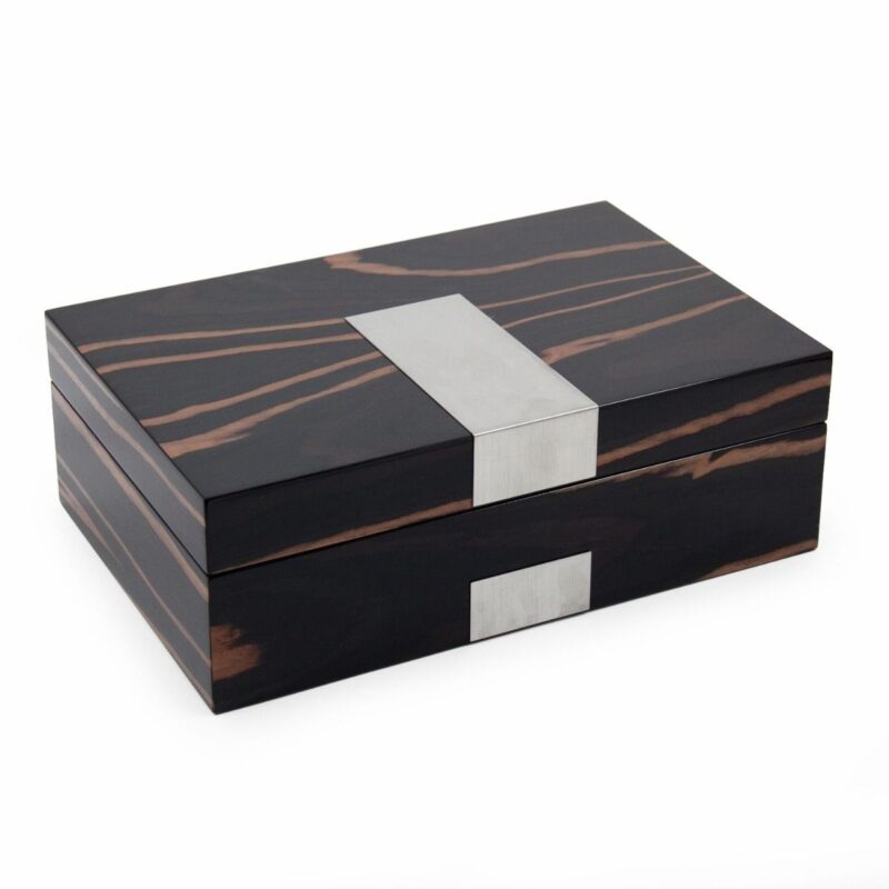 bey berk valet box with watch storage mateo ebony burl wood 0 Watch Winders, Watch Boxes & Watch Safes Watch Winders, Watch Boxes & Watch Safes