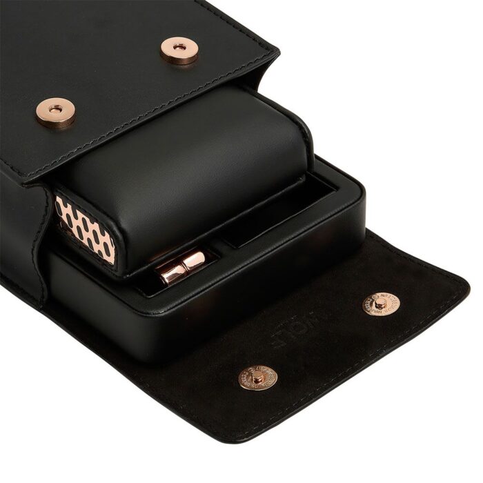 wolf single travel watch stand axis copper 04 Watch Winders, Watch Boxes & Watch Safes WOLF Single Travel Watch Stand Axis Copper