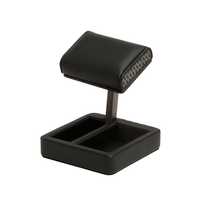 wolf single travel watch stand axis powder coat 01 Watch Winders, Watch Boxes & Watch Safes WOLF Single Travel Watch Stand Axis Powder Coat