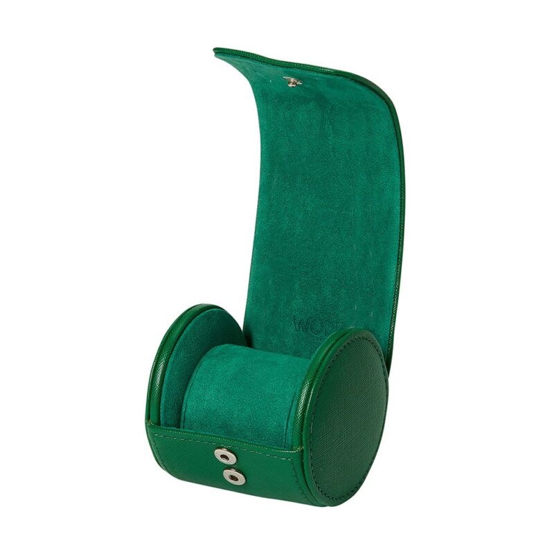 wolf single watch roll tutti frutti green 01 Watch Winders, Watch Boxes & Watch Safes WOLF Single Watch Roll Tutti Frutti Green