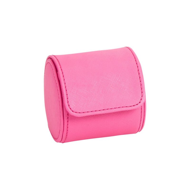 wolf single watch roll tutti frutti pink 00 Watch Winders, Watch Boxes & Watch Safes WOLF Single Watch Roll Tutti Frutti Pink