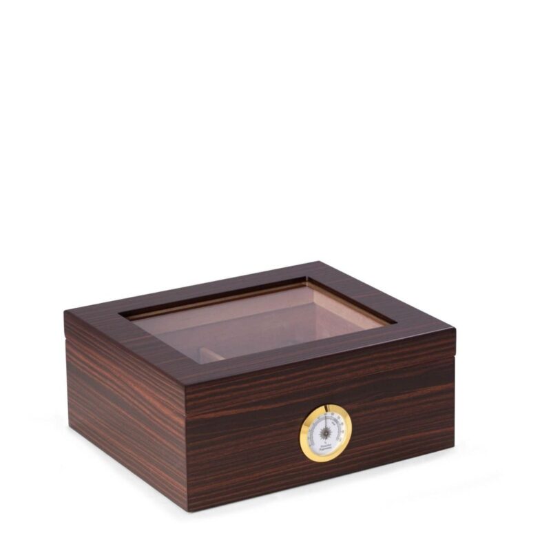 bey berk 50 cigar humidor davey ebony wood 0 Watch Winders, Watch Boxes & Watch Safes Watch Winders, Watch Boxes & Watch Safes
