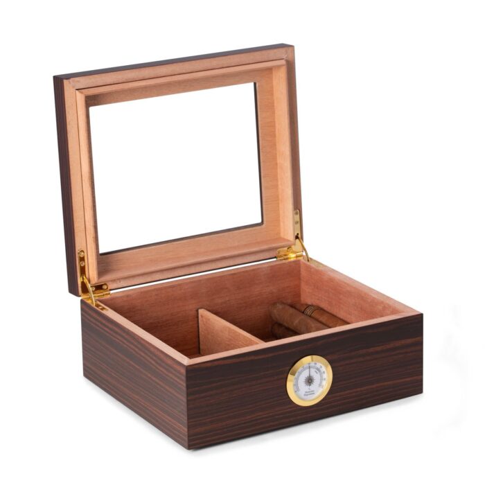 bey berk 50 cigar humidor davey ebony wood Watch Winders, Watch Boxes & Watch Safes Bey Berk 50 Cigar Humidor Davey Ebony Wood