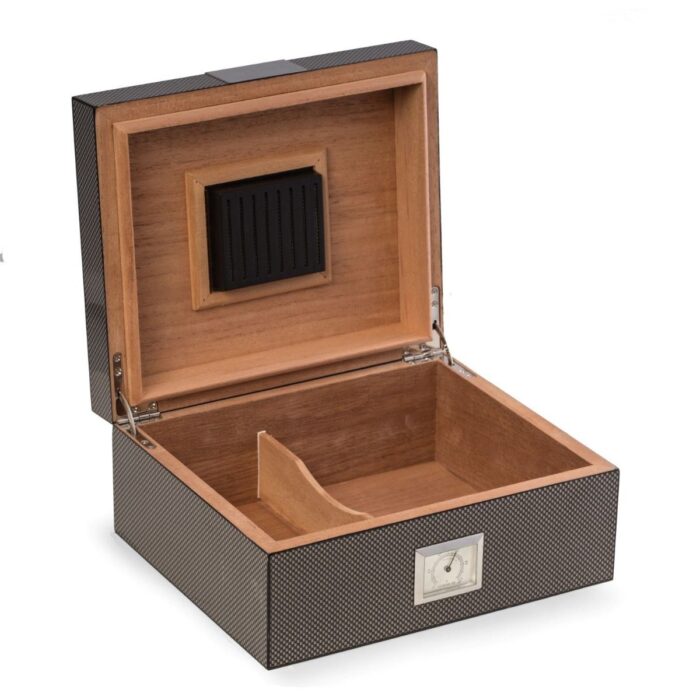 bey berk 50 cigar humidor sero carbon fiber 00 Watch Winders, Watch Boxes & Watch Safes Bey Berk 50 Cigar Humidor Sero Carbon Fiber