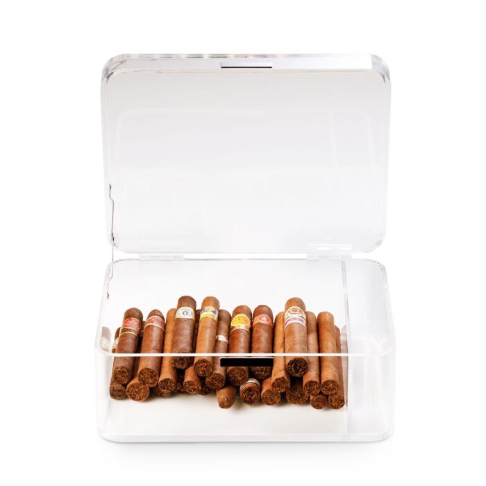 bey berk 60 cigar acrylic humidor drake 00 Watch Winders, Watch Boxes & Watch Safes Bey Berk 60 Cigar Acrylic Humidor Drake