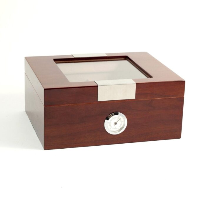 bey berk 60 cigar humidor walnut wood Watch Winders, Watch Boxes & Watch Safes Bey Berk 60 Cigar Humidor Walnut Wood