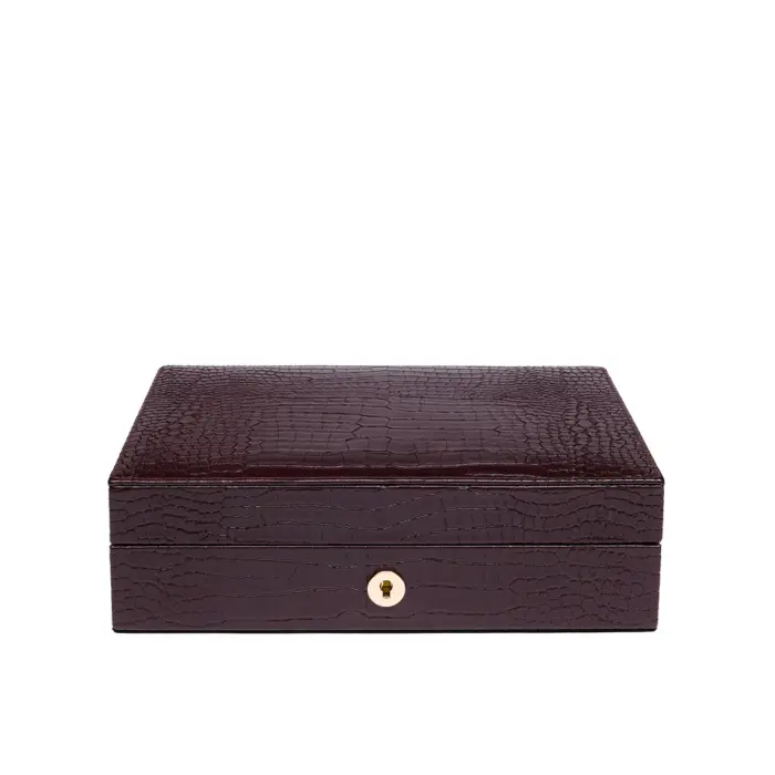 rapport small humidor heritage brown 00 Watch Winders, Watch Boxes & Watch Safes Rapport Small Humidor Heritage Brown