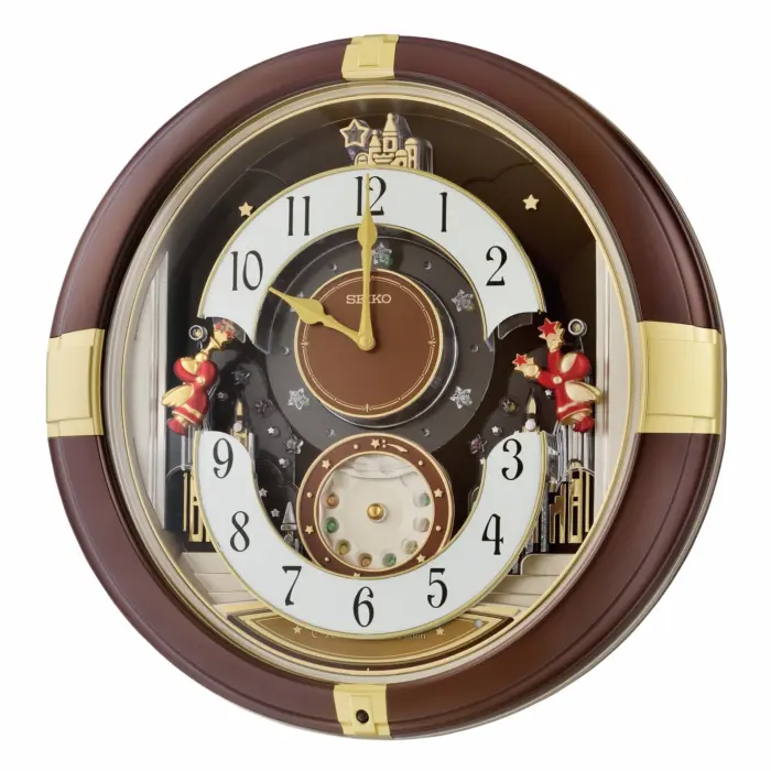 seiko clocks trumpeting angels melodies in motion wall clock 0 Watch Winders, Watch Boxes & Watch Safes Seiko Clocks Trumpeting Angels Melodies in Motion Wall Clock