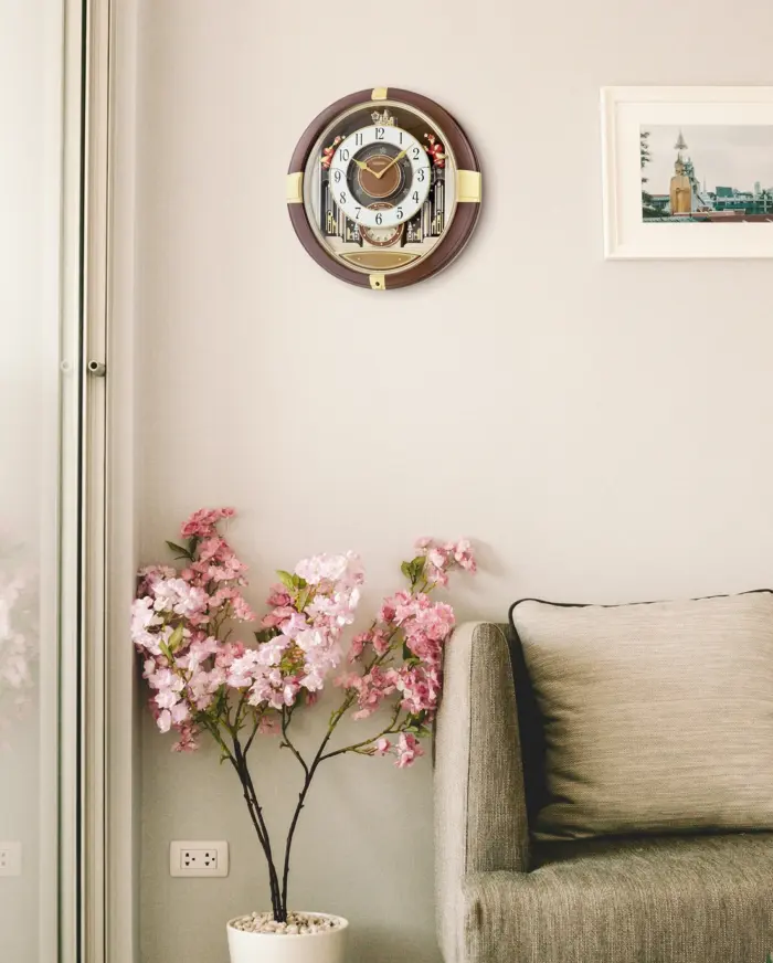 seiko clocks trumpeting angels melodies in motion wall clock 00 Watch Winders, Watch Boxes & Watch Safes Seiko Clocks Trumpeting Angels Melodies in Motion Wall Clock