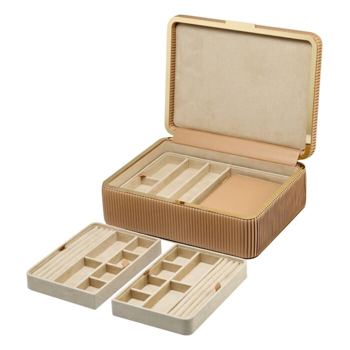 wolf jewellery box large bella mocha 000 Watch Winders, Watch Boxes & Watch Safes WOLF Jewellery Box Large Bella Mocha