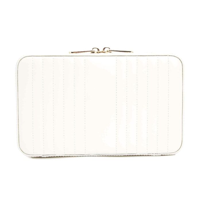 wolf jewellery medium zip case maria white 00 Watch Winders, Watch Boxes & Watch Safes WOLF Jewellery Medium Zip Case Maria White