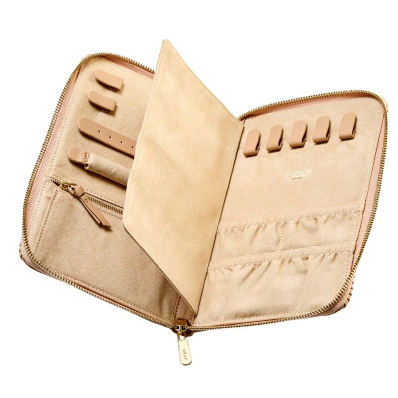 wolf jewellery portfolio bella mocha 00 Watch Winders, Watch Boxes & Watch Safes WOLF Jewellery Portfolio Bella Mocha