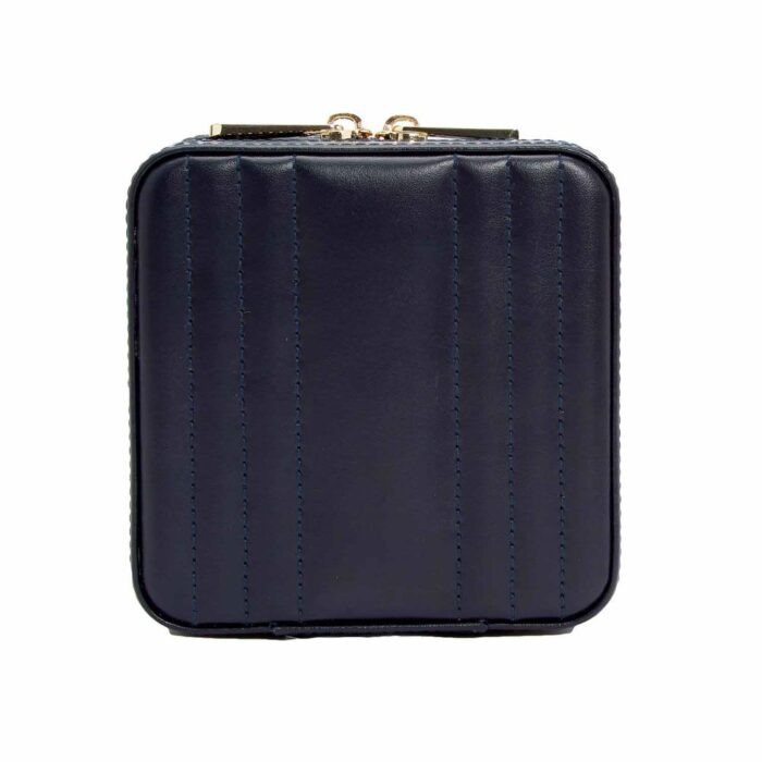 wolf jewellery small zip case maria navy 00 Watch Winders, Watch Boxes & Watch Safes WOLF Jewellery Small Zip Case Maria Navy