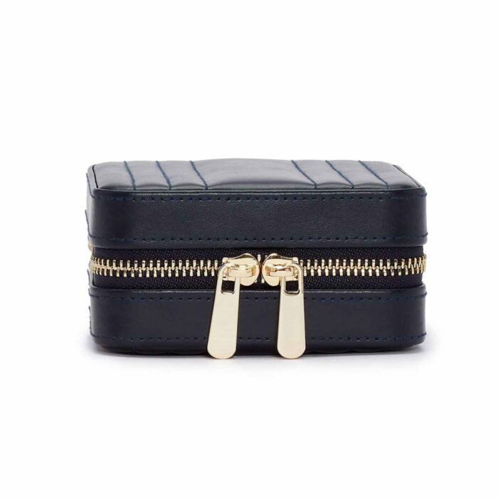 wolf jewellery small zip case maria navy Watch Winders, Watch Boxes & Watch Safes WOLF Jewellery Small Zip Case Maria Navy