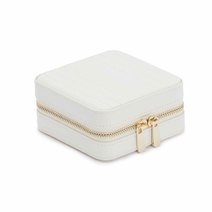 wolf jewellery small zip case maria white 0 Watch Winders, Watch Boxes & Watch Safes WOLF Jewellery Small Zip Case Maria White