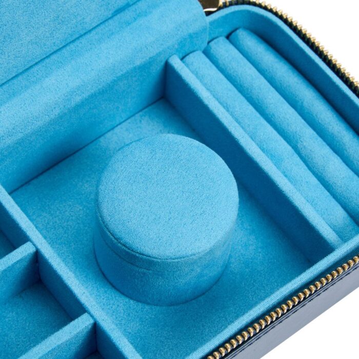 wolf jewellery travel zip case sophia indigo 000 Watch Winders, Watch Boxes & Watch Safes WOLF Jewellery Travel Zip Case Sophia Indigo
