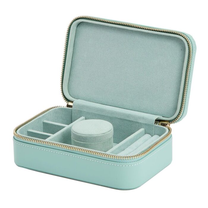 wolf jewellery travel zip case sophia jade 00 Watch Winders, Watch Boxes & Watch Safes WOLF Jewellery Travel Zip Case Sophia Jade